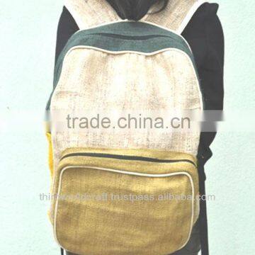 Hemp Back Pack Bag