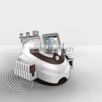 5in1 High Effective 130-350MW 650nm 980nm Dual Wavelength Lipo,combined Cavitation rf Cryolipolysis