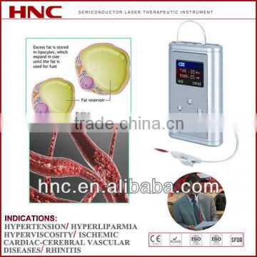 pulse laser therapy to reduce blood-fat and total cholesterol through laser blood irradiation hot buys from China