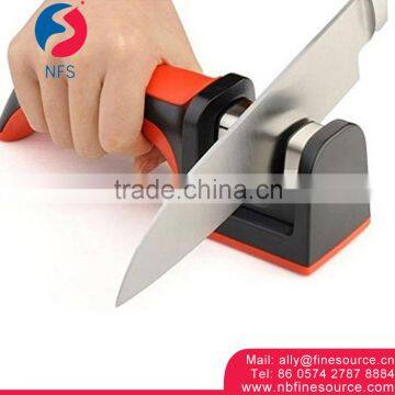 Knife Sharpener Steel 2 Stage Professional Ceramic Diamond KME Kitchen Knife Sharpener