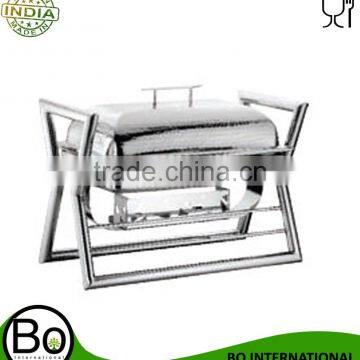 Stainless Steel Hourglass Rectangular Chafing Dish