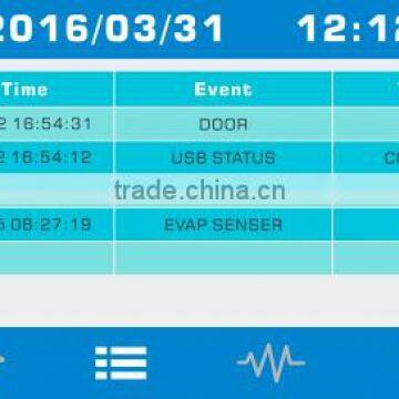 Advanced LCD Touch Screen Controller 4 Degree Blood Storage Refrigerator Blood Banks Laboratory Refrigerator