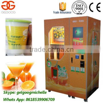 Factory Supply Fresh Orange Juice Vending Machine