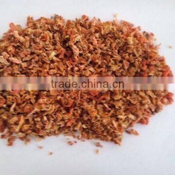 minced carrot granules in 2015 with B grade quality