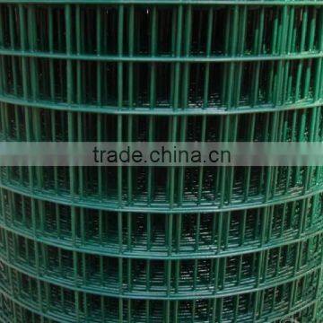 Grass green coated 2mm iron wire welded mesh 50x50mm mesh size 1x30m rolls