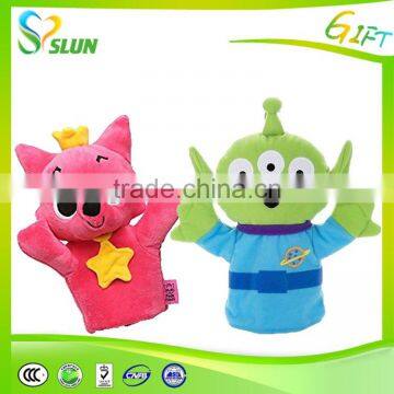Wholesale stuffed animal monkey hand puppet plush toy