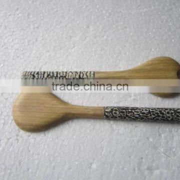 selling durable bamboo spoon, bamboo utensil set