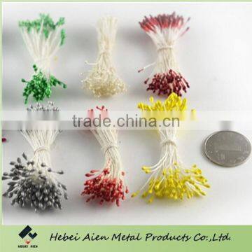 colored craft flower stamens