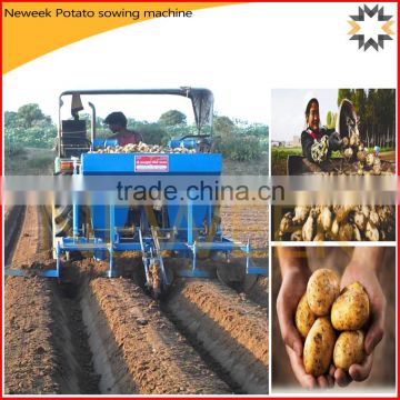 Neweek tractor mounted 4 rows spud drill potato sowing machine