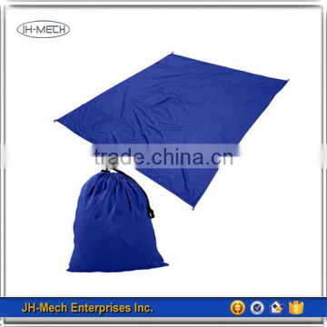 Customized weighted padded nylon beach blanket