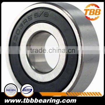 RUBBER SEALED BALL BEARING 6203-10 2RS 6203-5/8-2rs