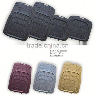 PVC injection heated car floor mats, Our Factory has BSCI audit