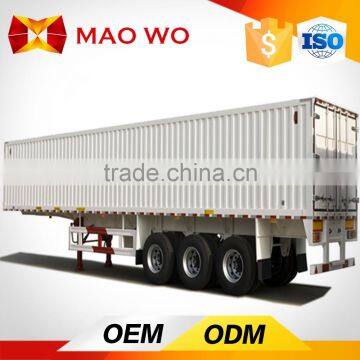 40t dry van semi trailer Cargo Truck box trailer for Appliance Transport