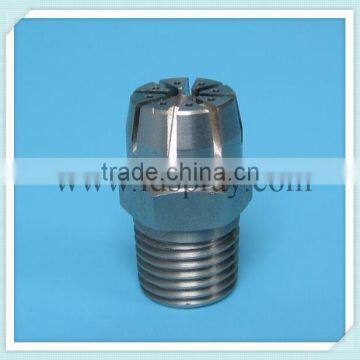 Stainless steel SS spraying round windjet compressed air nozzle