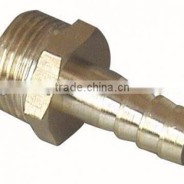 Metric barbed hose fittings