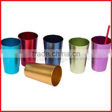 Retro Aluminum Tumblers Non Breakable Cups Set photo-3