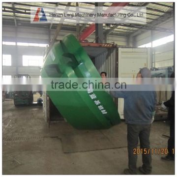 High efficiency wet pan mill for grinding gold ore for mining