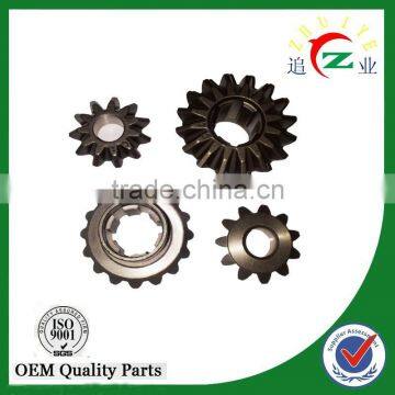 china factory steel differential shaft gear of tricycle
