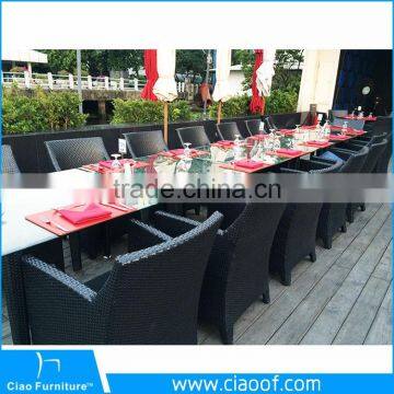 Polyester Rattan Leisure Used Hotel Patio Furniture / Rattan Outdoor Furniture photo-4