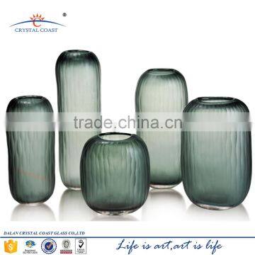 china home decor wholesale decorative glass vase different types of arts and crafts