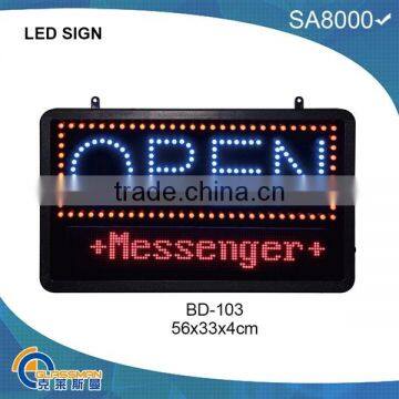 flashing light led sign BD-103