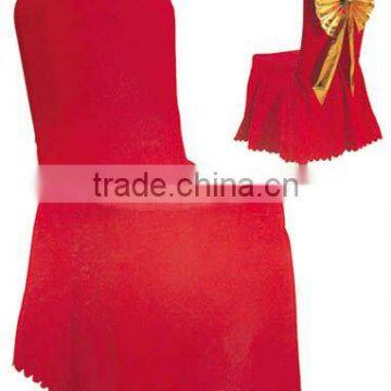 Wholesale Red wedding banquet chair cover