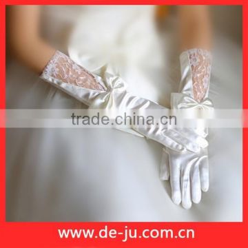 Wedding White Decoration Bridal Long Tulle Bridal Gloves