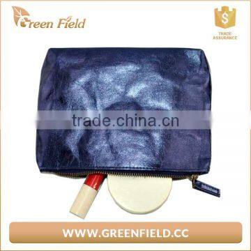 2017 Eco-friendly Tear Resistant Washable Kraft Paper Cosmetic Clutch Bag photo-2