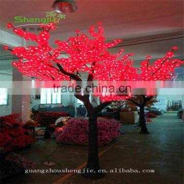 SJLJ013546 Artificial Cherry Blossom Tree With Lights Decorative Led Tree for Wedding Decoration photo-4