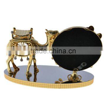 24K Gold Plated Camel With Hump and Photo Frame Best Tableware photo-5