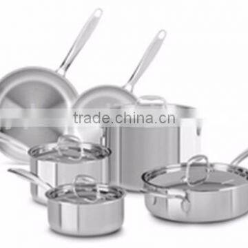 Cheapest Stainless Steel Stock Pot Sets With Glass Lid and Fashionable Design photo-3