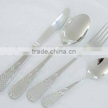 Stainless Stee Spoon Fork and Knife Set photo-5