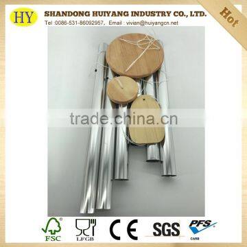 6 Tubes Custom Wooden Wind Chime photo-2