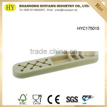 Wholesale Cheap Pine Wood Phone and Pen Holder photo-3