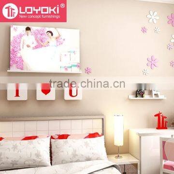 New Arrival Wood Wall Floating Shelf Picture and Frame Ledge Wall Shelf for Living Room Decorative photo-4