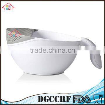 NBRSC Creative 2-in-1 Washer Soak & Strainer Washing Bowls Multifunctional Kitchen Gadgets Colanders photo-3