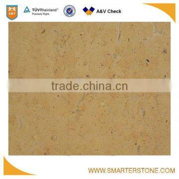 Honed Antic Beige limestone slab for walling and flooring