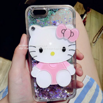 Cute Cartoon Mirror Cell Phone Back Cover Shell Soft Silicone Mobile Phone Cases for IPhone7/7Plus/6/6s/6plus/6splus photo-3