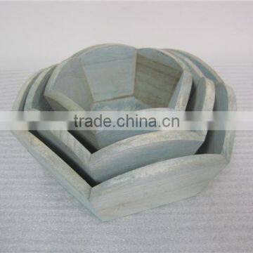 Gift Wood Wooden Corner Flower Pots photo-5