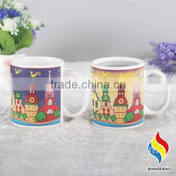 High Quality 11oz Color Changing Ceramic Mugs photo-4