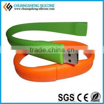 2015 FASHION SILICONE USB BANGLES/USB BRACELET