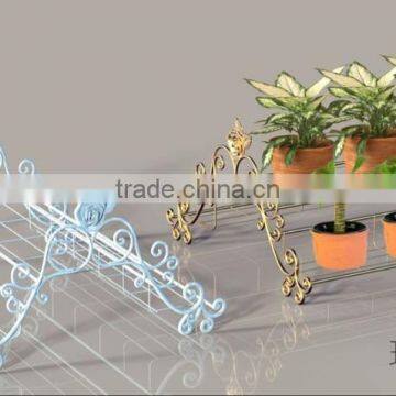 Hot Selling Decortive Floorstanding Indoor Metal Flower Stand photo-3