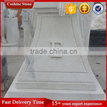 Famous White Marble Weepling Angel Statue With Wings photo-4
