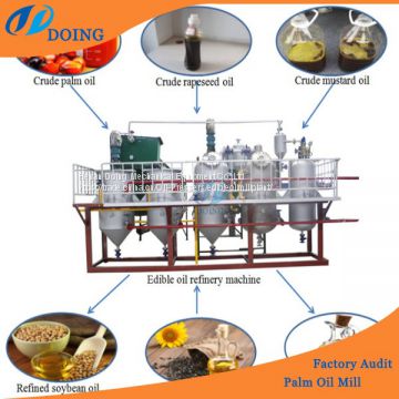 Widely used vegetable oil refining machine