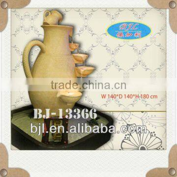 Garden Sandstone Artificial Waterfalls Fountain Decoration