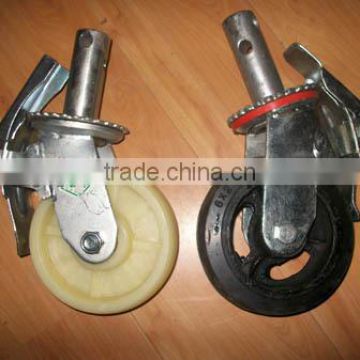 200mm Ajustable Caster Wheel For Scaffolding