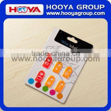 6PCS Wire Label