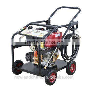 9HP 250Bar 3600PSI high pressure diesel engine washer portable with wheels