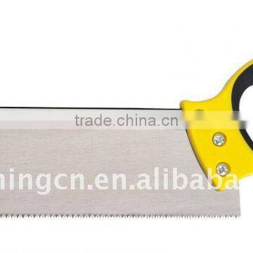 double colour soft grip hand saw