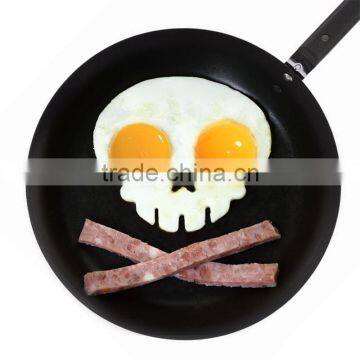 Non-stick Silicone Skull Shape Fried Egg Molds,Breakfast Pancake Slip Rings photo-5